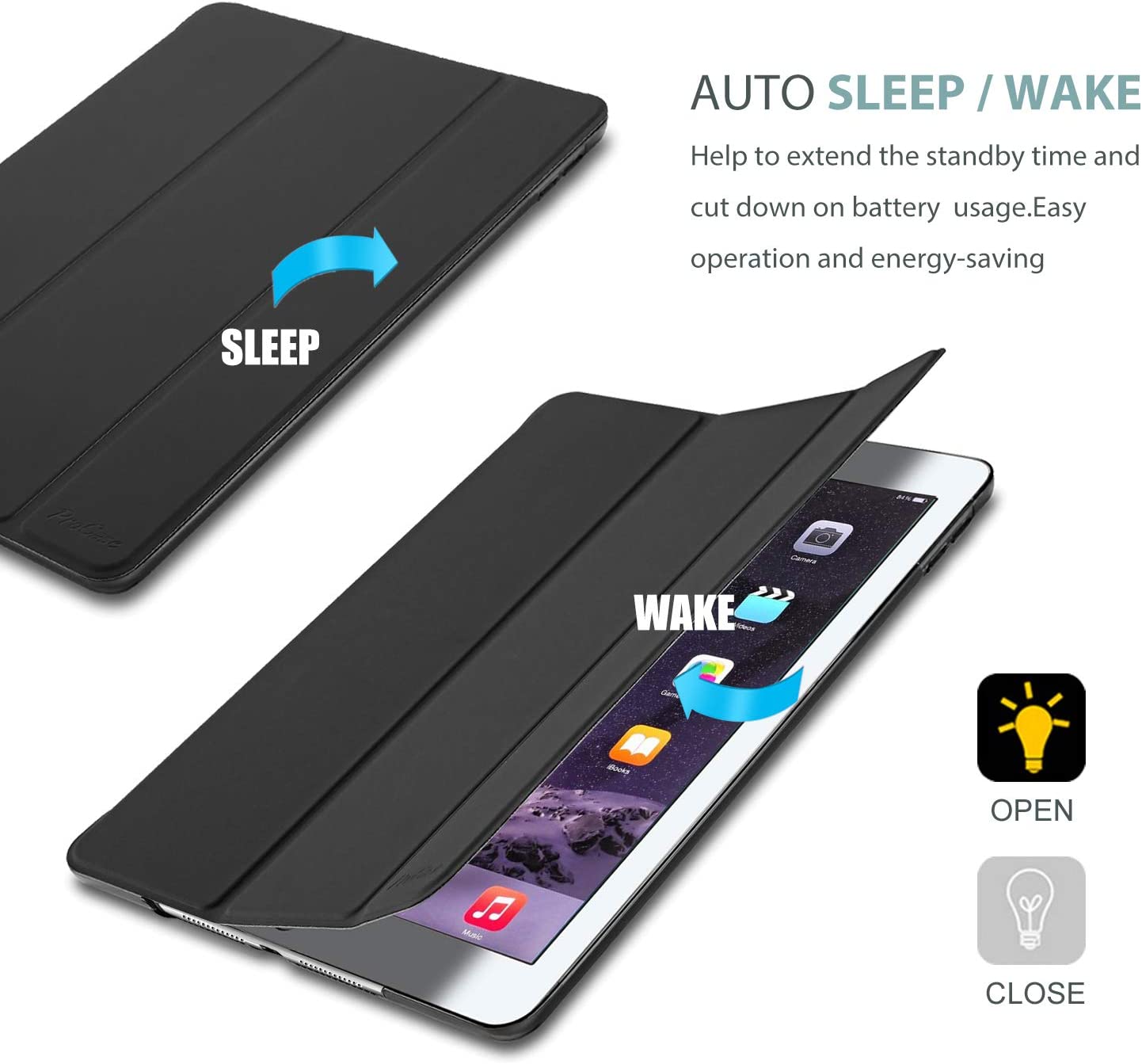Étui Smart Cover pour iPad Mini 4 / 5 (4e / 5e génération) 7,9 Étui Smart Cover pour iPad Mini 4 / 5 (4e / 5e génération) 7,9